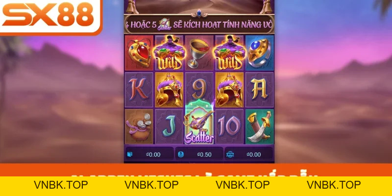 Aladdin Wishes - Khám Phá Game Thần Thoại Tại SX88