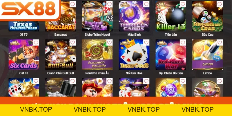 Game Bài SX88 - Thế Giới Giải Trí Trực Tuyến Minh Bạch