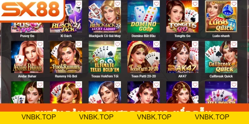 Game Bài SX88 - Thế Giới Giải Trí Trực Tuyến Minh Bạch
