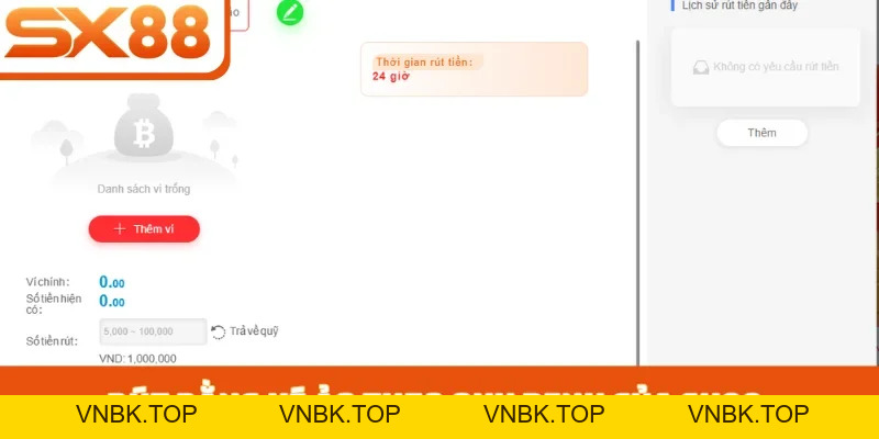 Rút tiền SX88 - Giao dịch siêu tốc, an toàn tuyệt đối