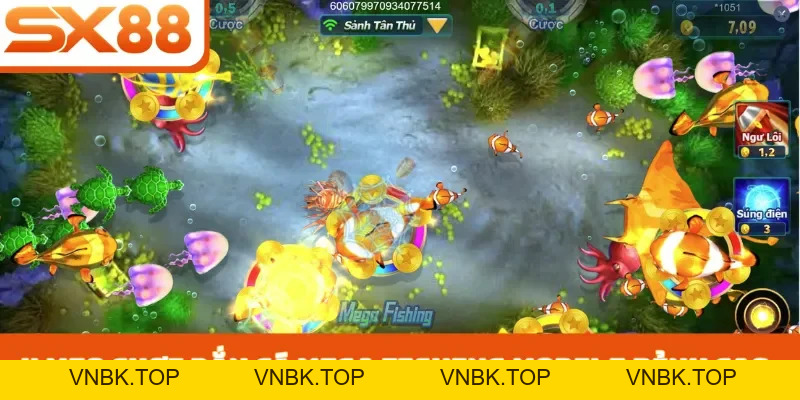 Bắn Cá Mega Fishing Mobile - Top 4 Kỹ Thuật Chơi Ở SX88